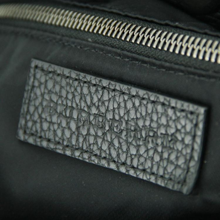 Pre Owned Burberry Montclare Black Tote