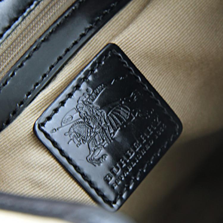 Pre Owned Burberry Barton Nova Hobo