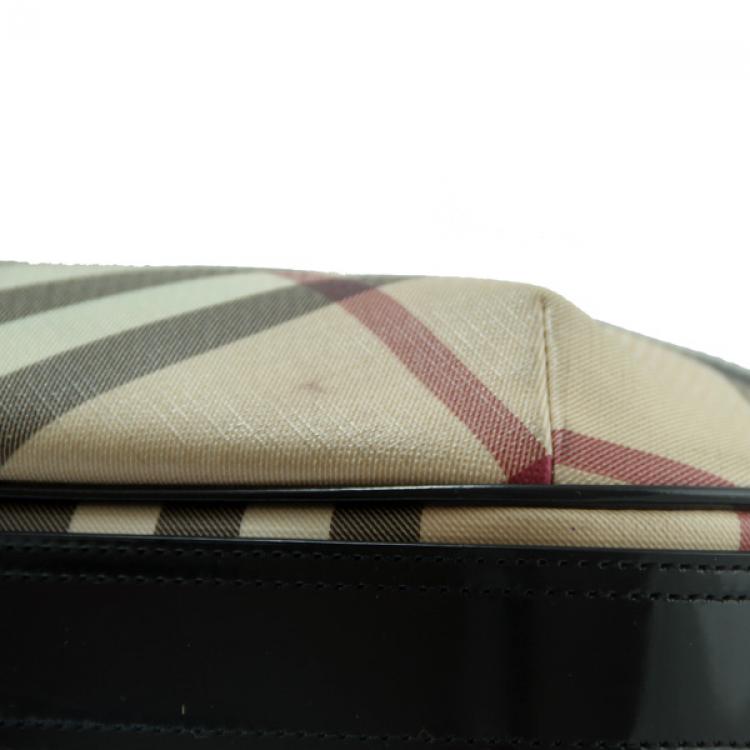 Pre Owned Burberry Barton Nova Hobo