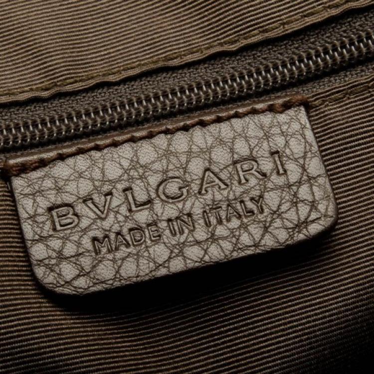 مملوكة مسبقًا Bvlgari Monogram Canvas Satchel
