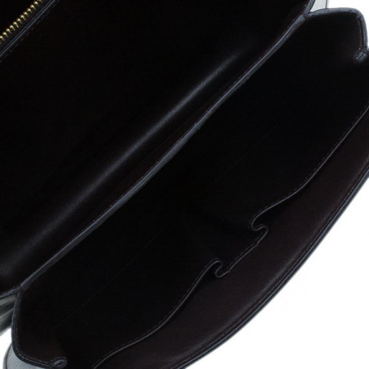 Pre Owned Celine Leopard Print Leather Medium Classic Box Bag