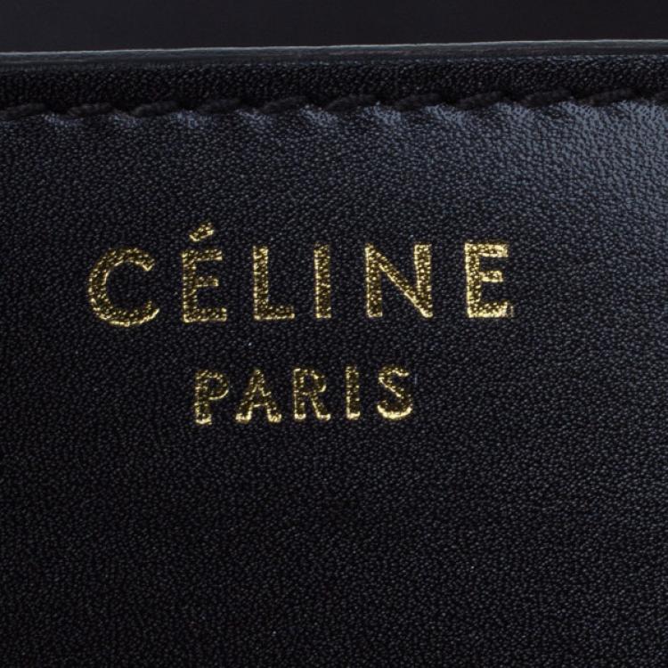 Pre Owned Celine Leopard Print Leather Medium Classic Box Bag