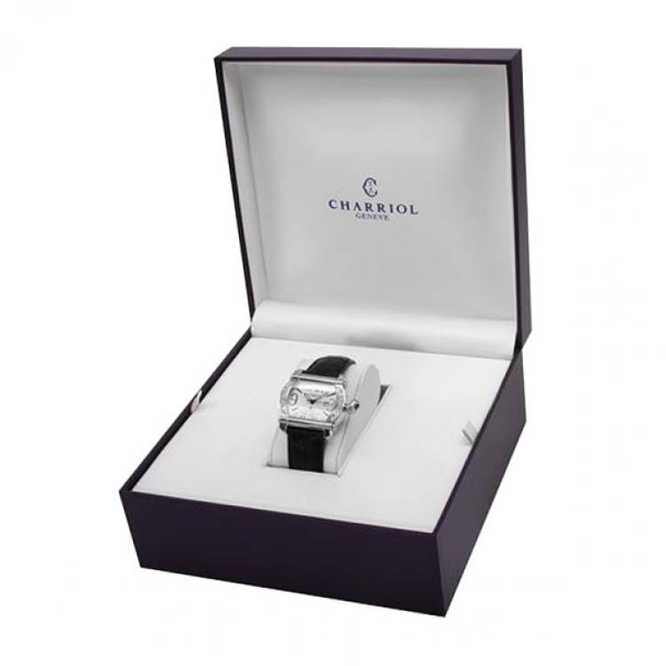 Pre Owned Charriol Swiss Movement Diamond 18K Gold Ladies Watch