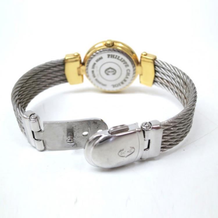 Pre Owned Philippe Charriol Wristwatch SS GP Shell
