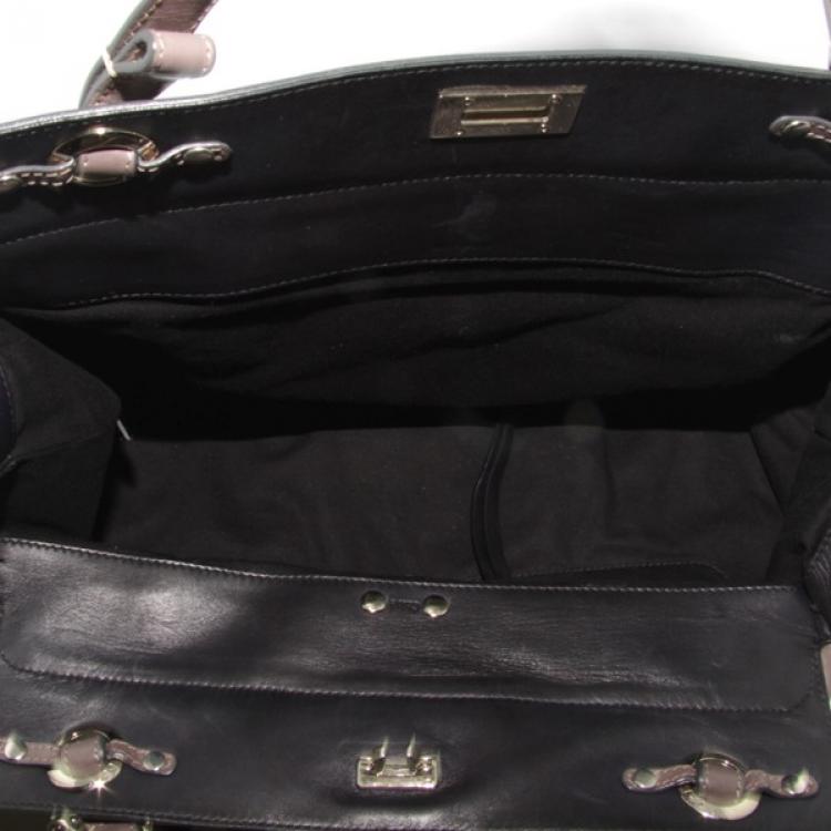 Pre Owned Chloe Python Tote Bag