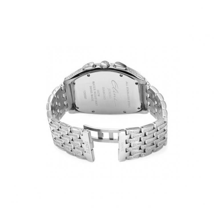 Pre Owned Elini Chronograph Swiss Movement Diamond Mens Watch