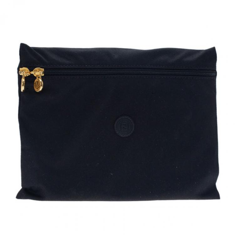 Pre Owned Fendi Black Vintage Pouch