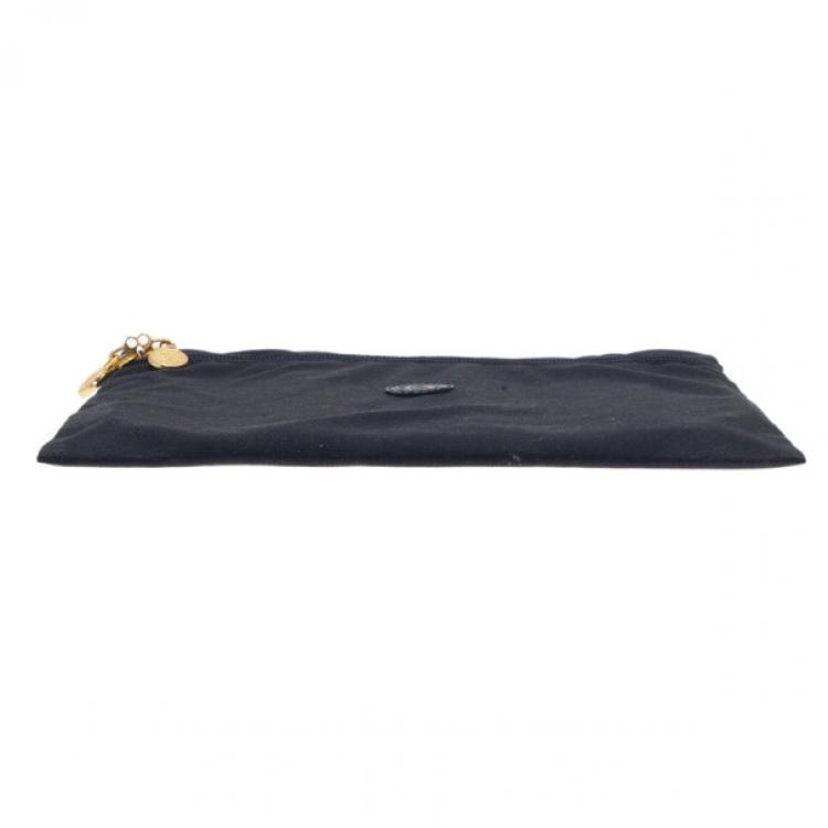 Pre Owned Fendi Black Vintage Pouch