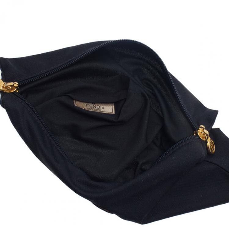 Pre Owned Fendi Black Vintage Pouch