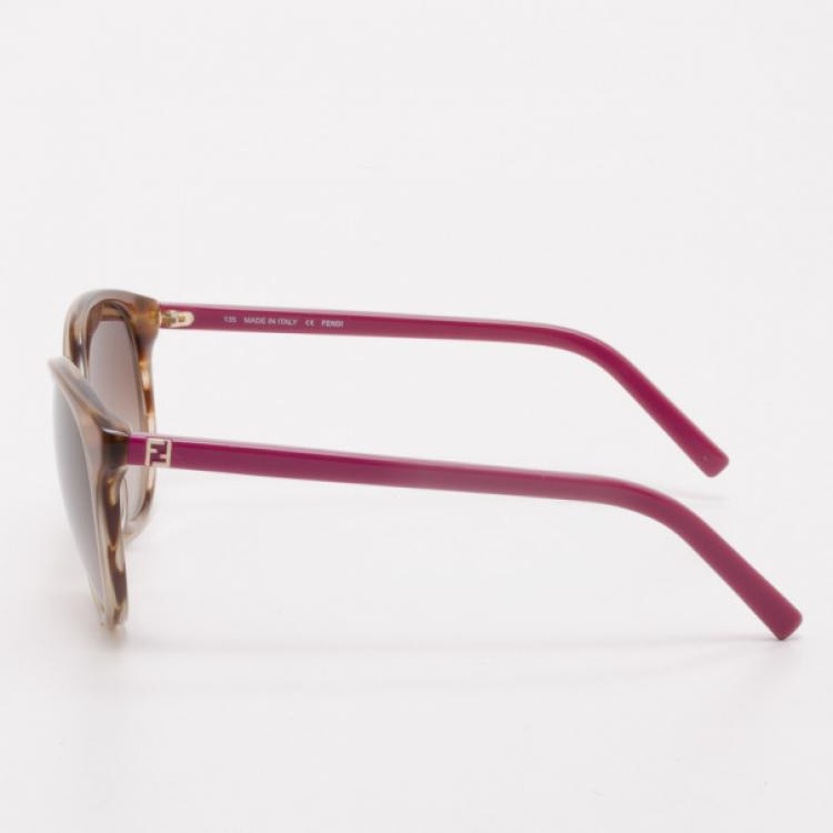 Pre Owned Fendi Cat-Eye Sunglasses FS 5230