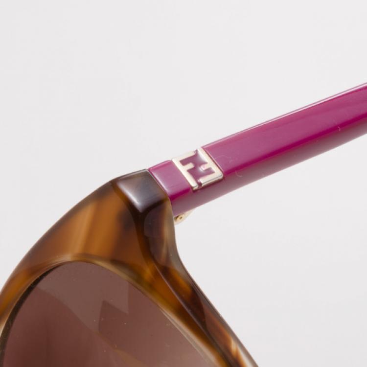 Pre Owned Fendi Cat-Eye Sunglasses FS 5230