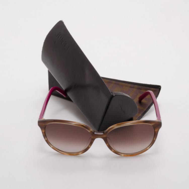 Pre Owned Fendi Cat-Eye Sunglasses FS 5230