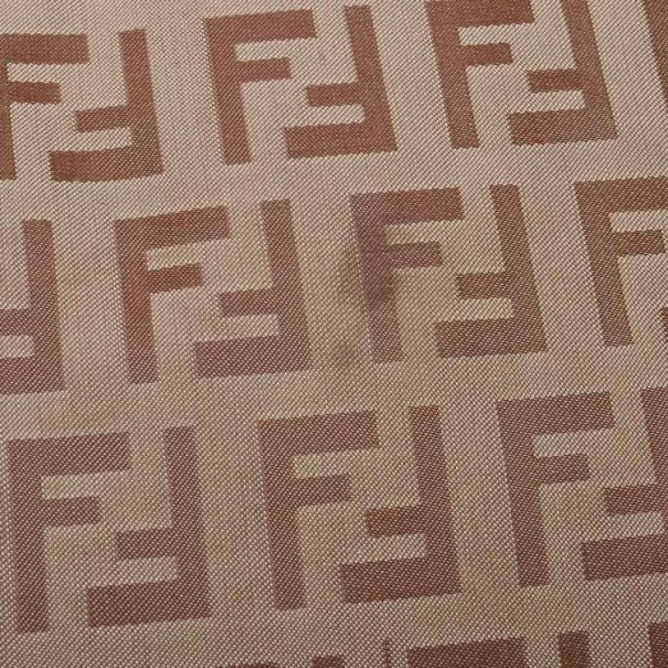 Pre Owned Fendi Zucchino Nylon and Spalmati Pillow Tote