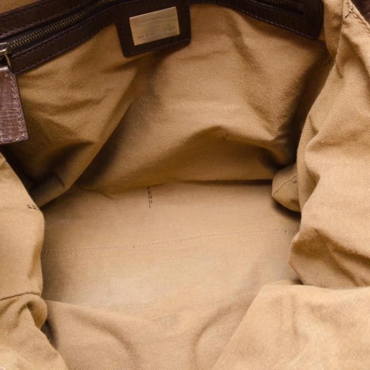 Pre Owned Fendi Zucca de Jour Handbag