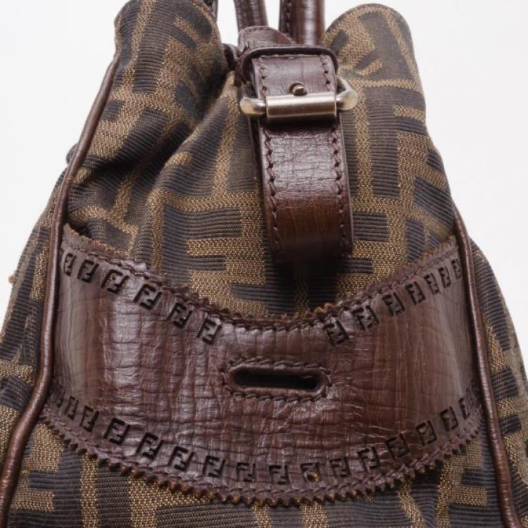 Pre Owned Fendi Zucca de Jour Handbag