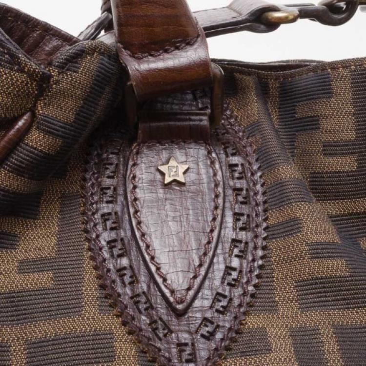 Pre Owned Fendi Zucca de Jour Handbag
