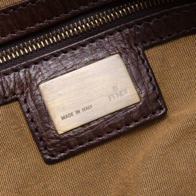 Pre Owned Fendi Zucca de Jour Handbag