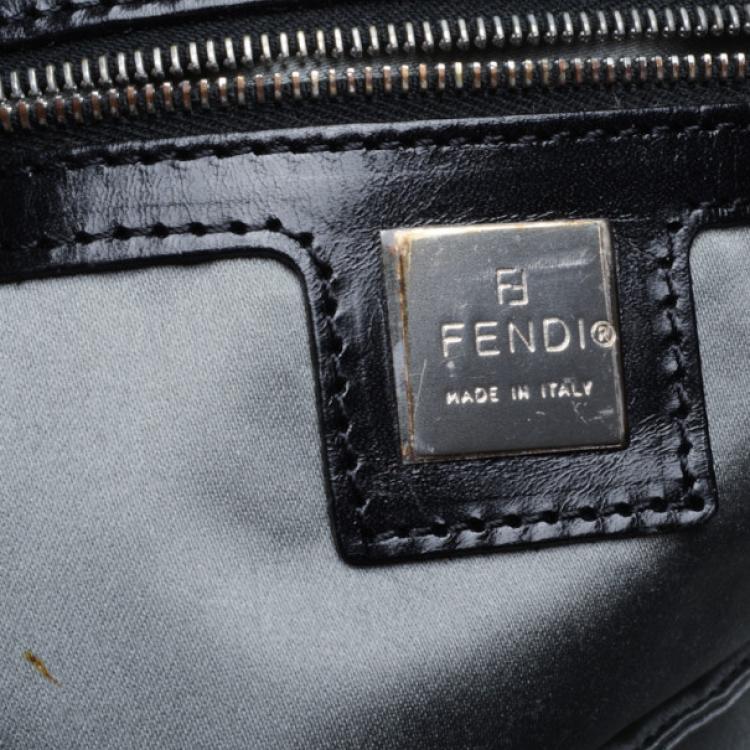 Pre Owned Fendi Fur Baguette Bag 