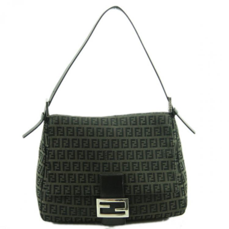Pre Owned Fendi Zucca Big Mamma Bag