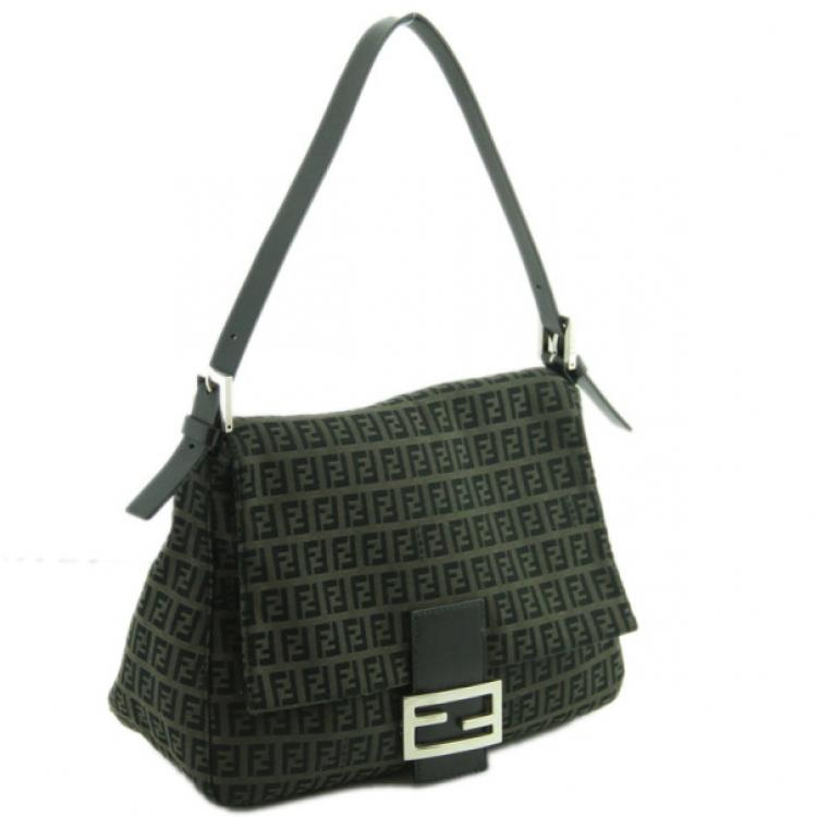 Pre Owned Fendi Zucca Big Mamma Bag