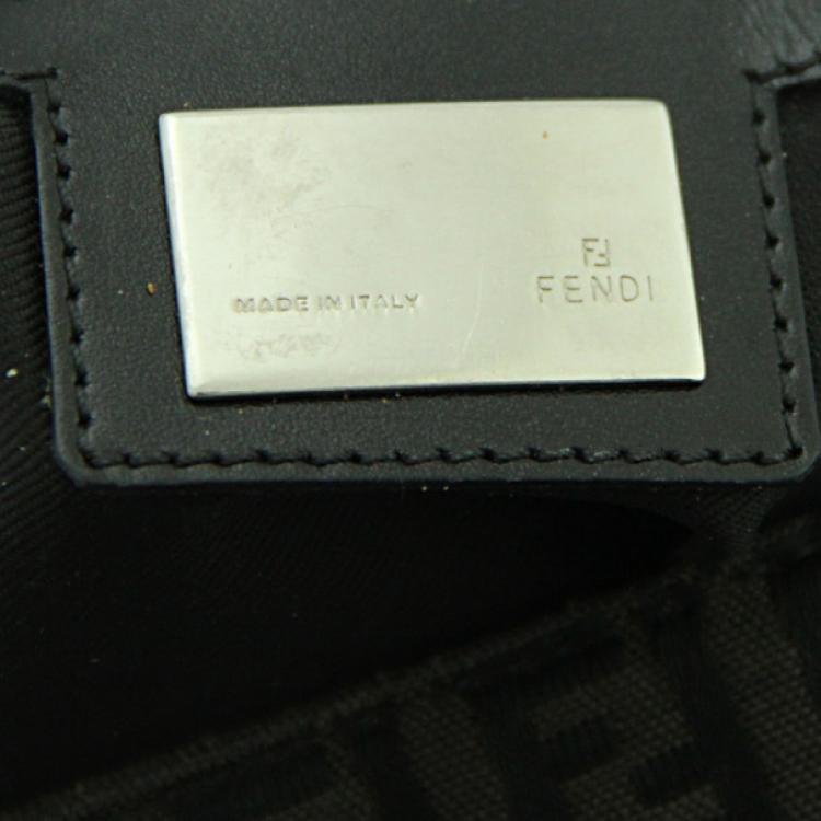 Pre Owned Fendi Zucca Big Mamma Bag