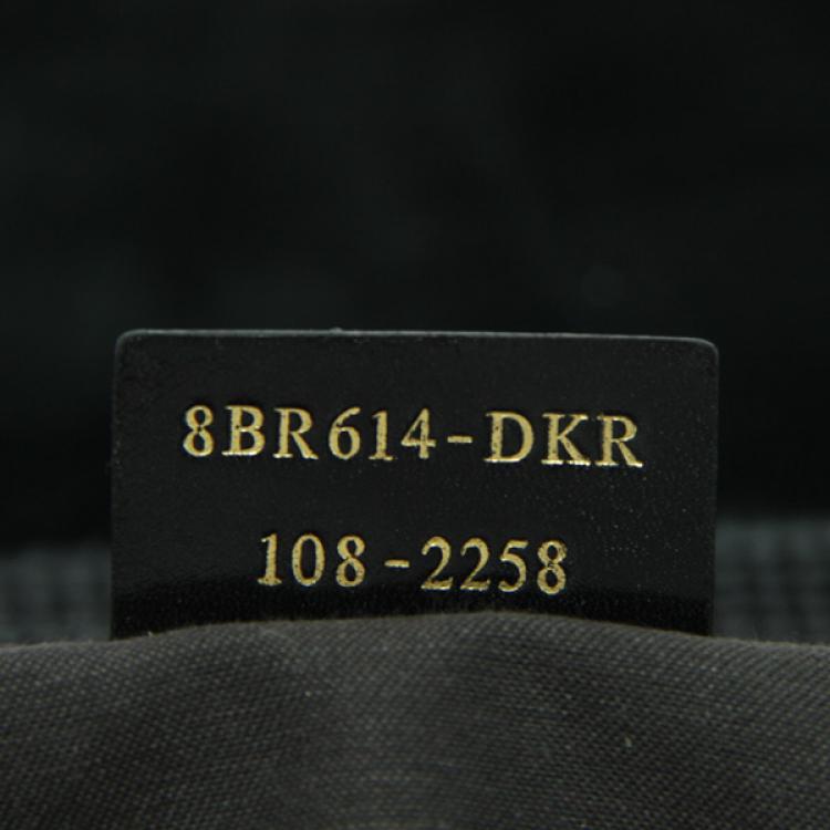 Pre Owned Fendi 'Mia' Canvas Flap Bag