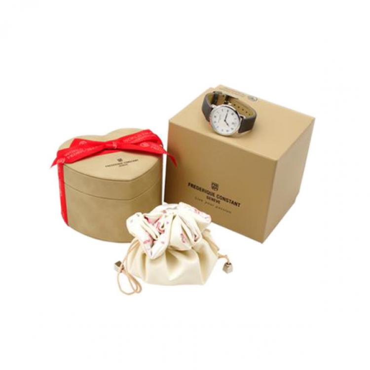 Pre Owned Frederique Constant SS White Ladies Wristwatch 