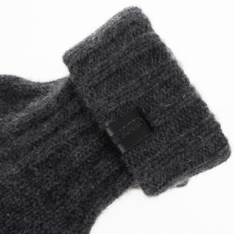 Pre Owned Giorgio Armani Large Grey Cashmere Gloves L