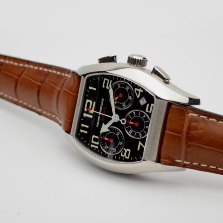 Pre Owned Girard Perregaux Ferrari 275 GTB SS Chronograph Mens Wristwatch 40 MM