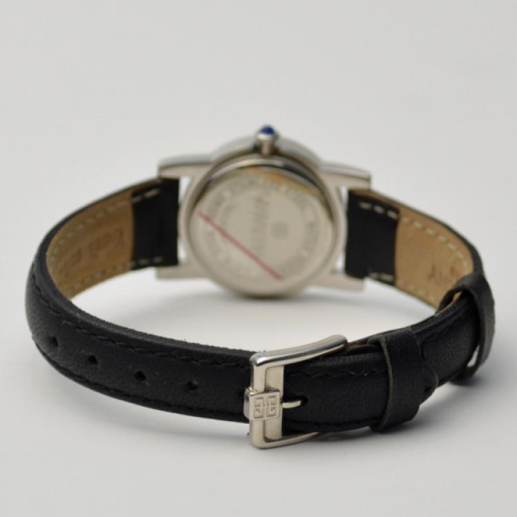 Pre Owned Givenchy Saqqhara SS White Ladies Wristwatch 