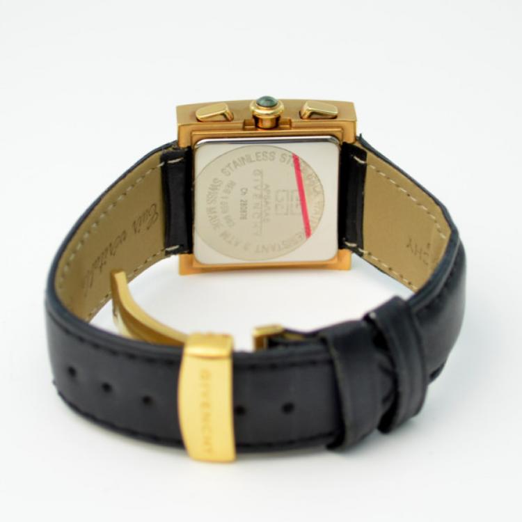 مملوكة مسبقًا Givenchy Apsaras Ladies Chronograph Gold Plated SS 