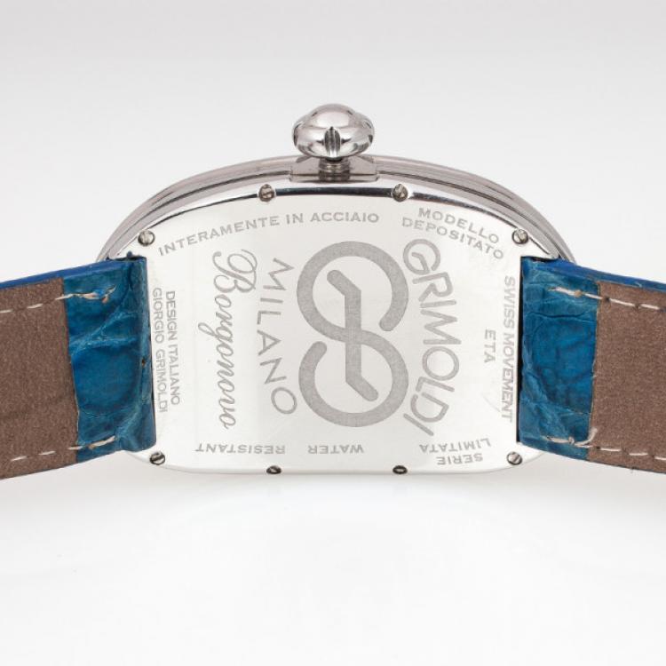 Pre Owned Grimoldi Milano Borgonovo Mens Wristwatch 40 MM
