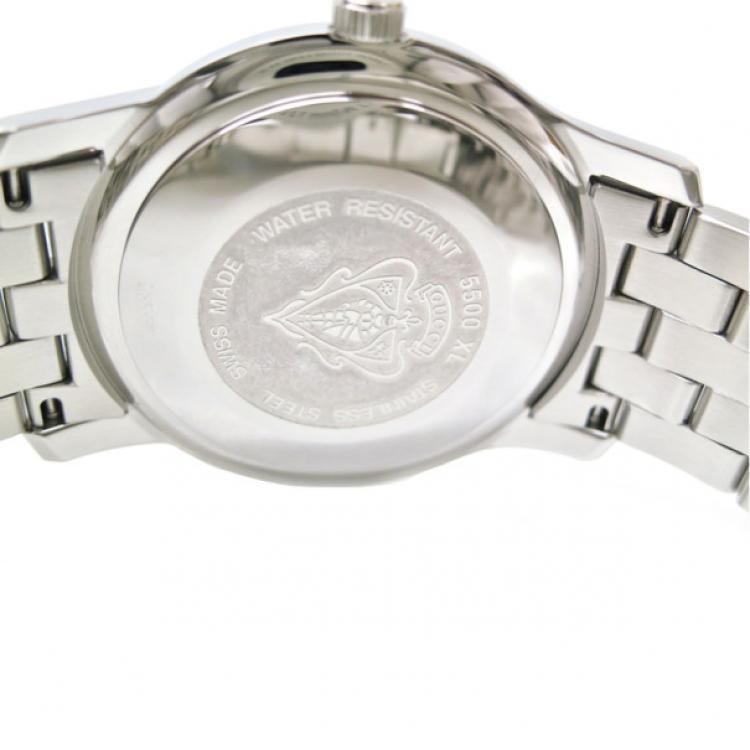Pre Owned Gucci Wristwatch SS White Mens 5500XL