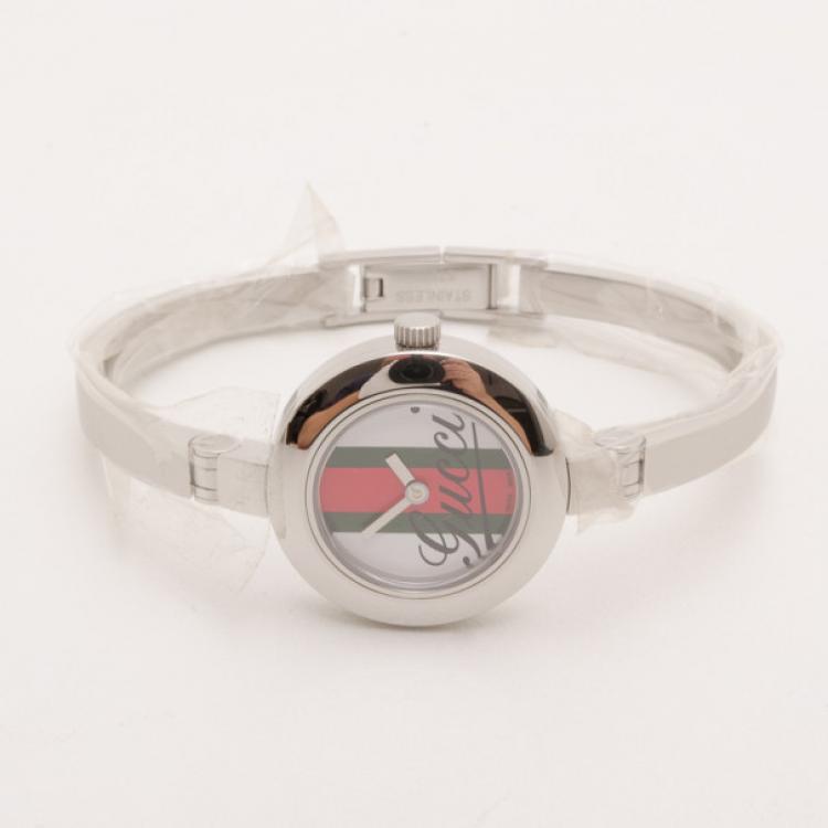 Pre Owned Gucci YA105 Ladies Watch