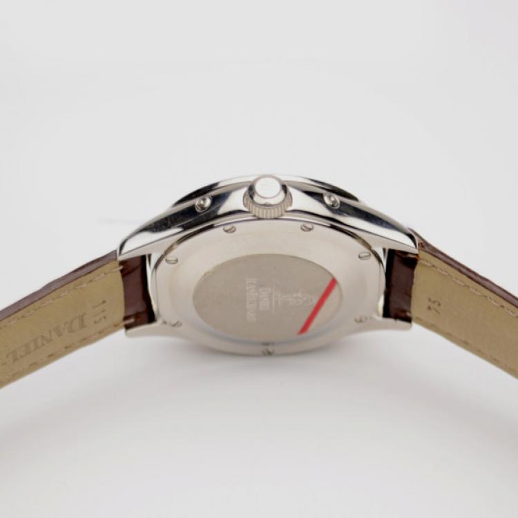 Pre Owned JeanRichard Moon Phase Display SS Mens Wristwatch 40 MM