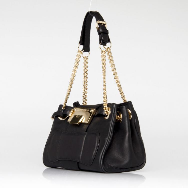 Pre Owned Jimmy Choo Rebel Small Shoulder Bag