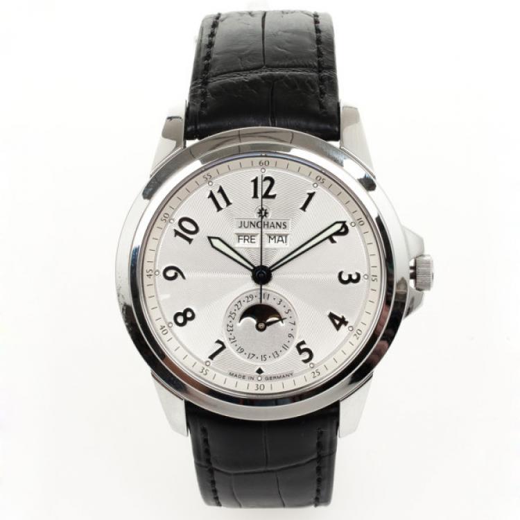 Pre Owned Junghans MoonPhase Mens Wristwatch 42 MM
