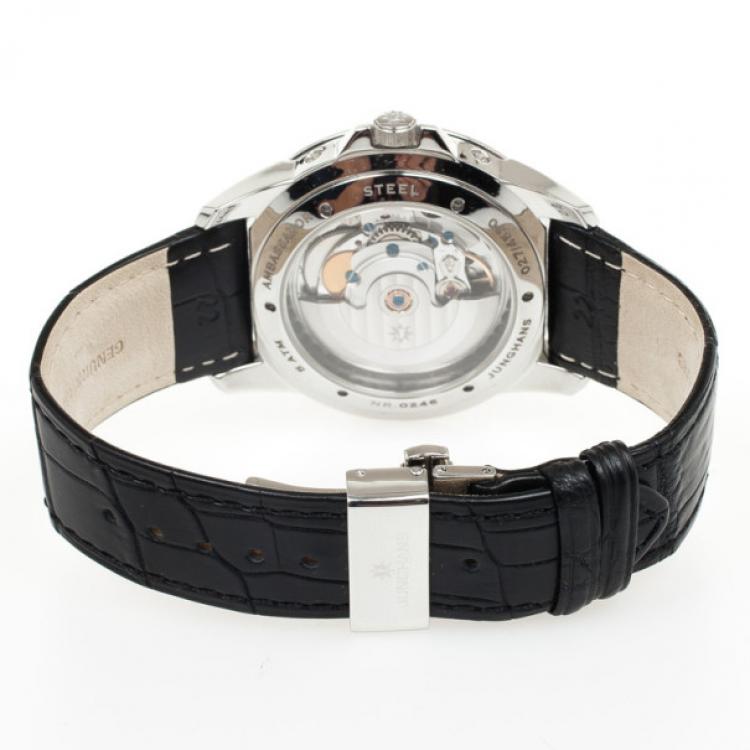 Pre Owned Junghans MoonPhase Mens Wristwatch 42 MM