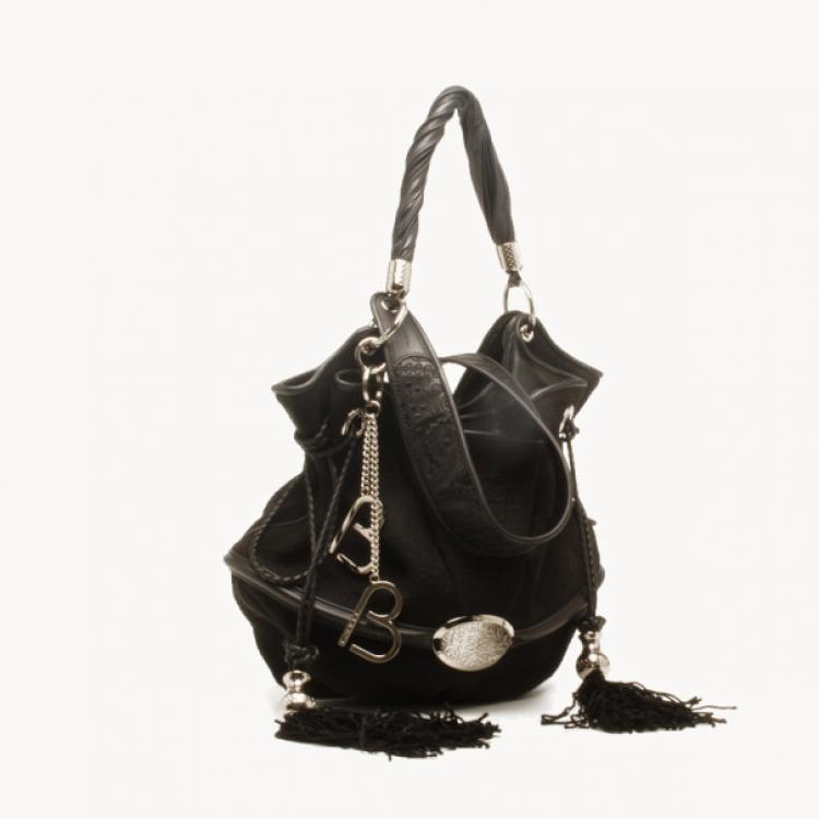 Pre Owned Lancel Brigette Bardot Organic Cotton Bag