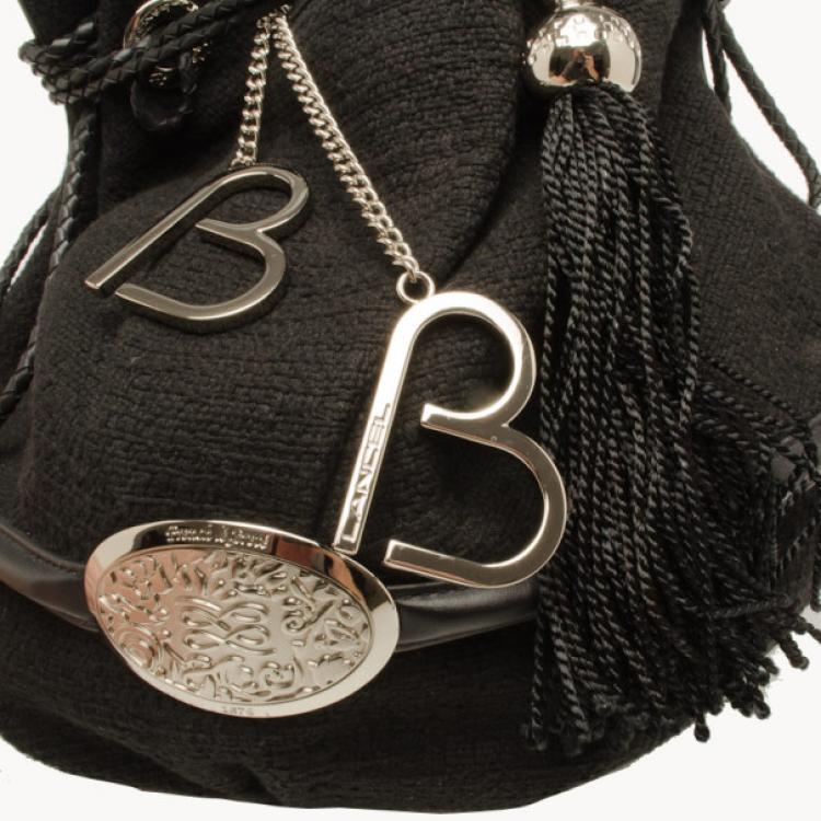 Pre Owned Lancel Brigette Bardot Organic Cotton Bag