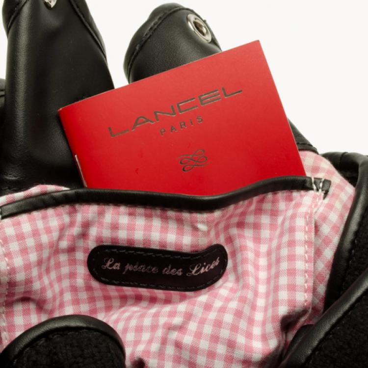 Pre Owned Lancel Brigette Bardot Organic Cotton Bag