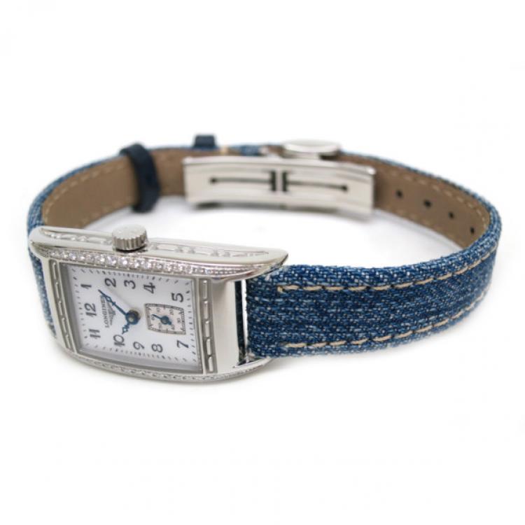 Pre Owned Longines BelleArti with Dia Bezel Ladies Wristwatch Shell 