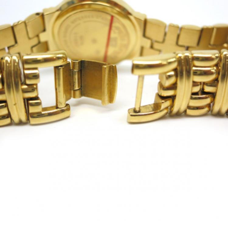 Pre Owned Louis Erard Wristwatch GP Gold Ladies 