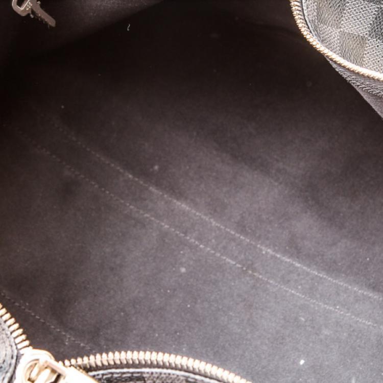 Pre Owned Louis Vuitton Keepall 45 Damier Graphite