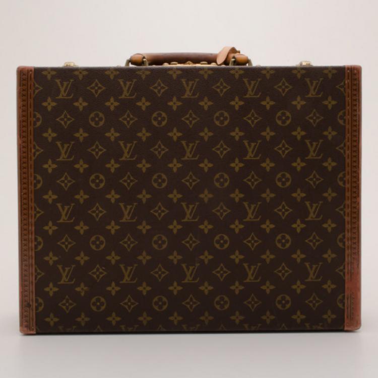 vuitton monogram president classeur briefcase