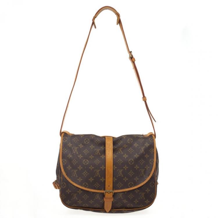 Louis Vuitton Monogram Canvas Saumur 35 Messenger Bag Louis Vuitton | The  Luxury Closet