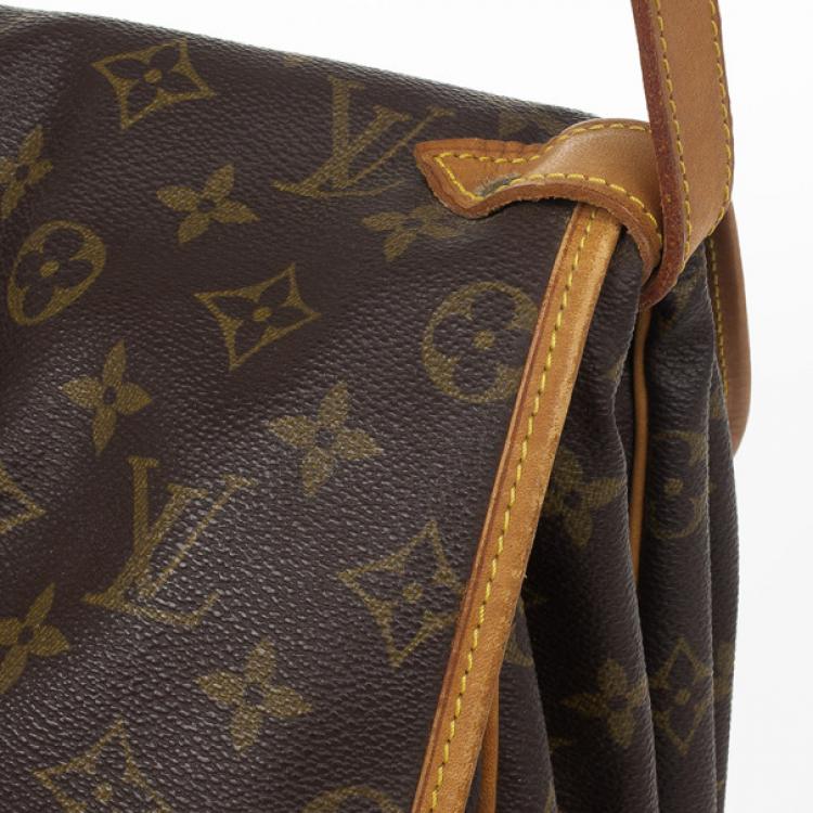 Pre Owned Louis Vuitton Monogram Saumur 35 Messenger