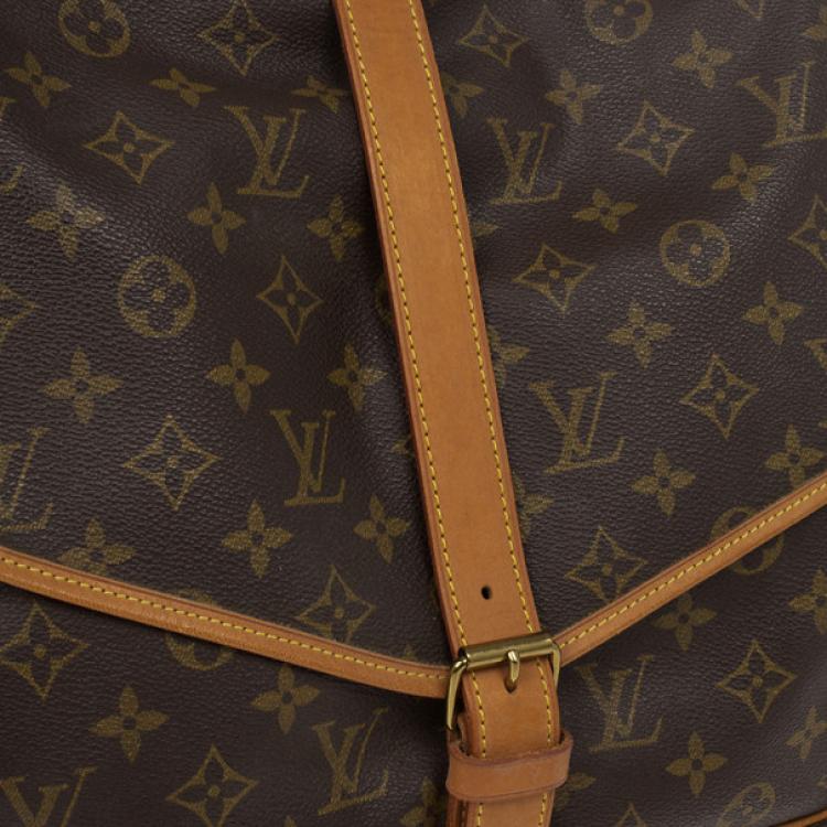 Pre Owned Louis Vuitton Monogram Saumur 35 Messenger
