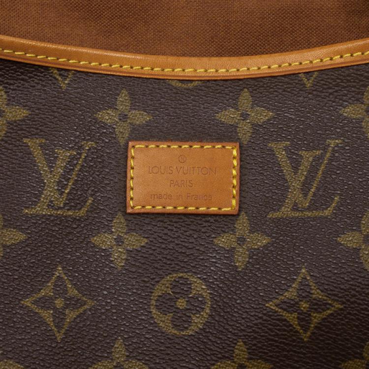 Pre Owned Louis Vuitton Monogram Saumur 35 Messenger