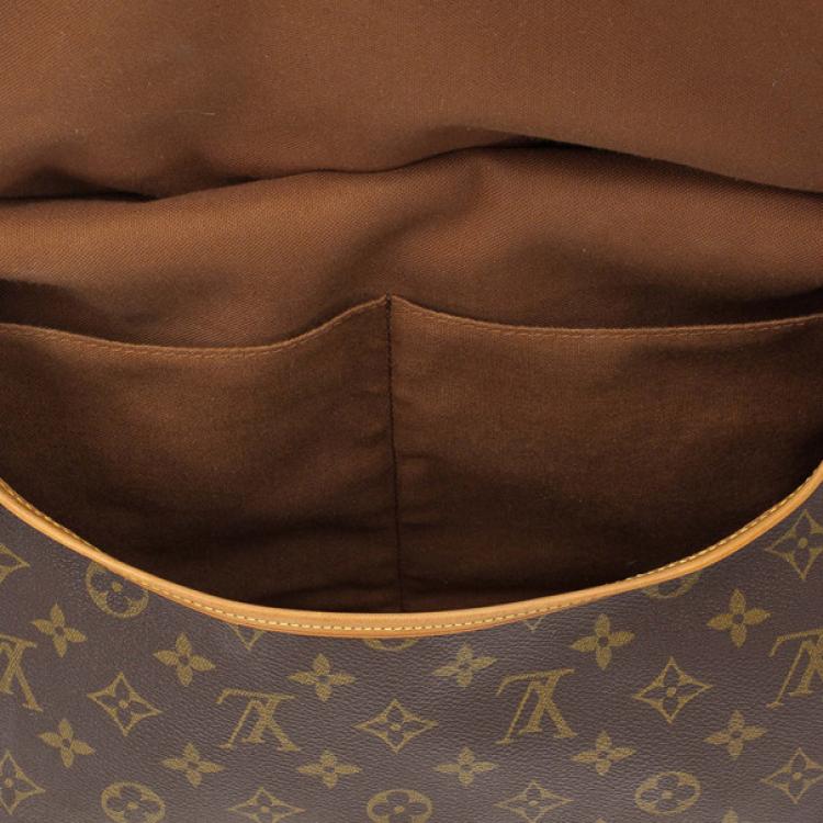 Pre Owned Louis Vuitton Monogram Saumur 35 Messenger